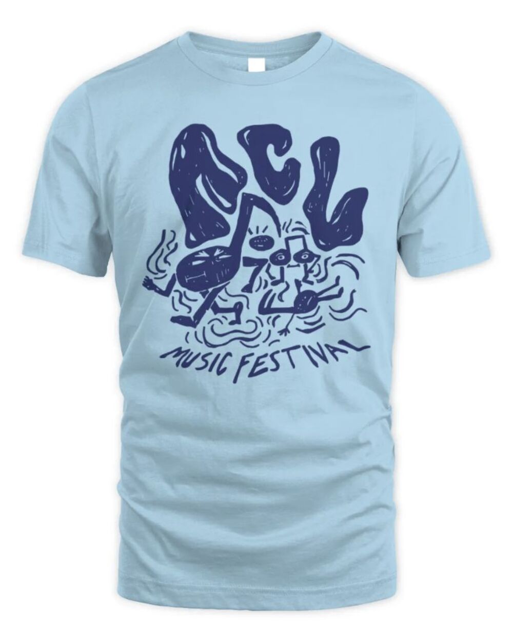 Imogene + Willie ACL Music Festival Blue Short Sleeve T-Shirt Men's Size Medium